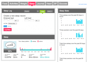 Fitbit Tracks Sleep