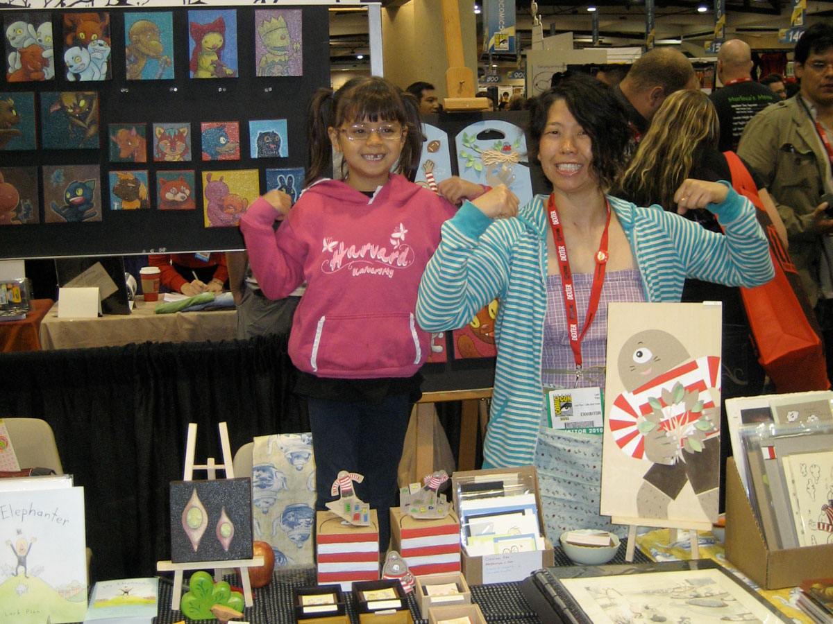 Lark Pien at ComicCon