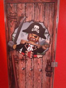 The public bathroom at the Legoland Hotel. Photo: Rory