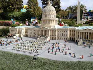 Miniland at the Legoland park. Photo: Jenny Williams