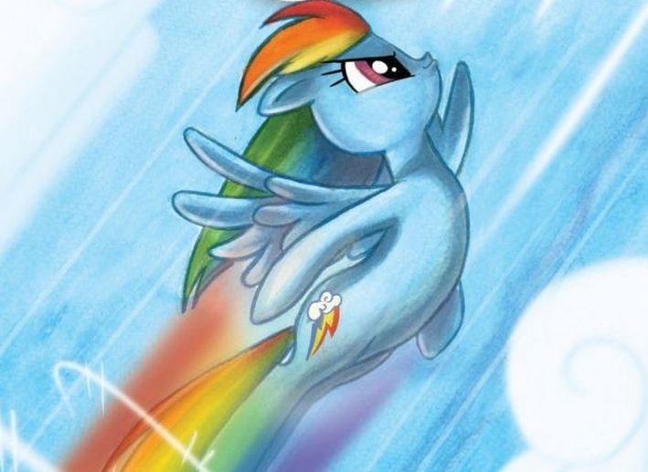 Rainbow Dash Micro Series  Image: IDW Publishing