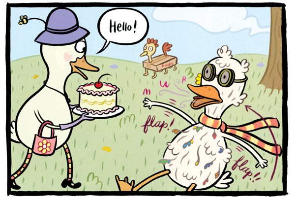 Odd Duck by Cecil Castellucci & Sara Varon