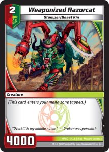 Weaponized Razorcat