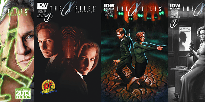 The X-Files Issue One Variant Covers © IDW