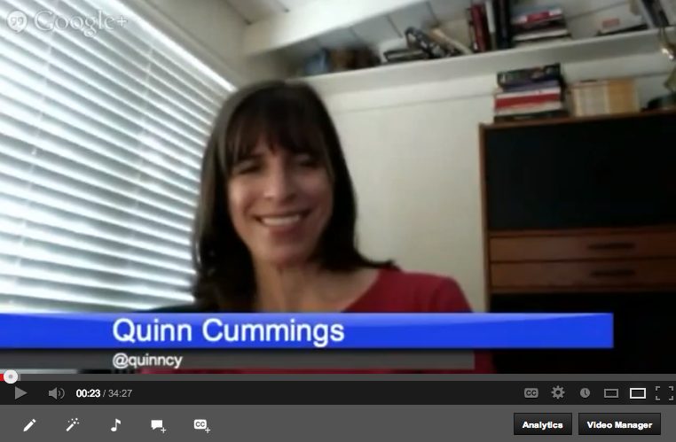 GeekMom Book Dish with Quinn Cummings