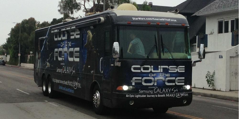 Course of the Force Official Tour Bus