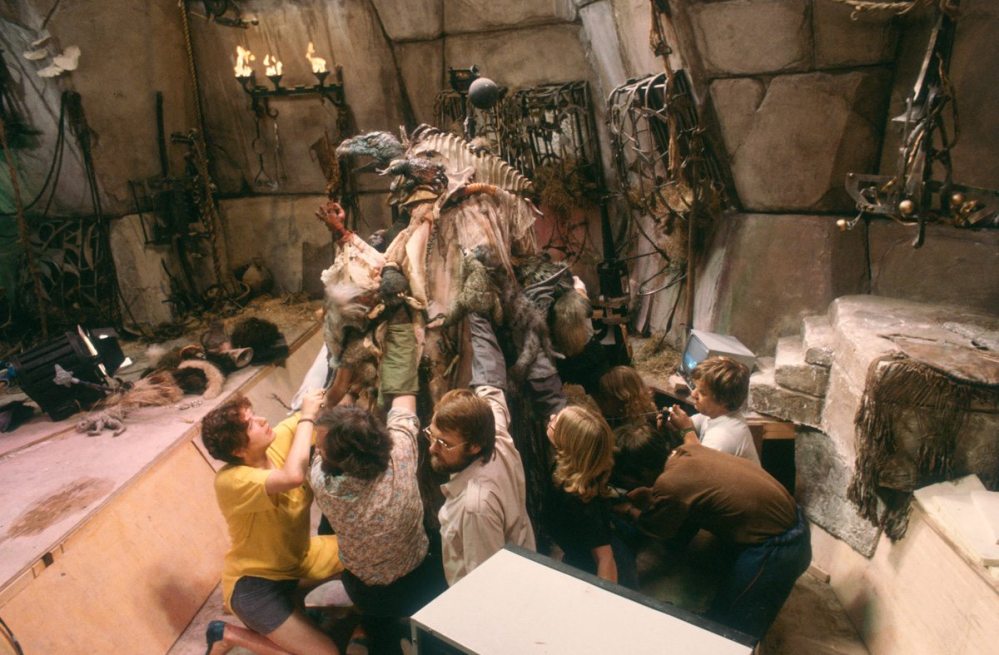 September 11, 1981 First unit finishes Dark Crystal shooting. 