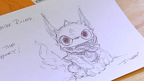 Drawing Skylanders 5