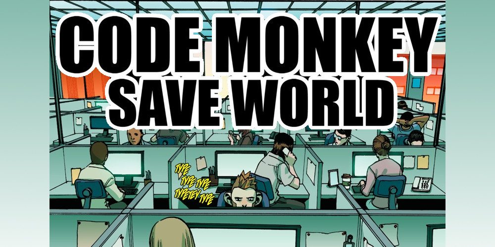 Code Monkey Save World #1 Available on Comixology – GeekDad