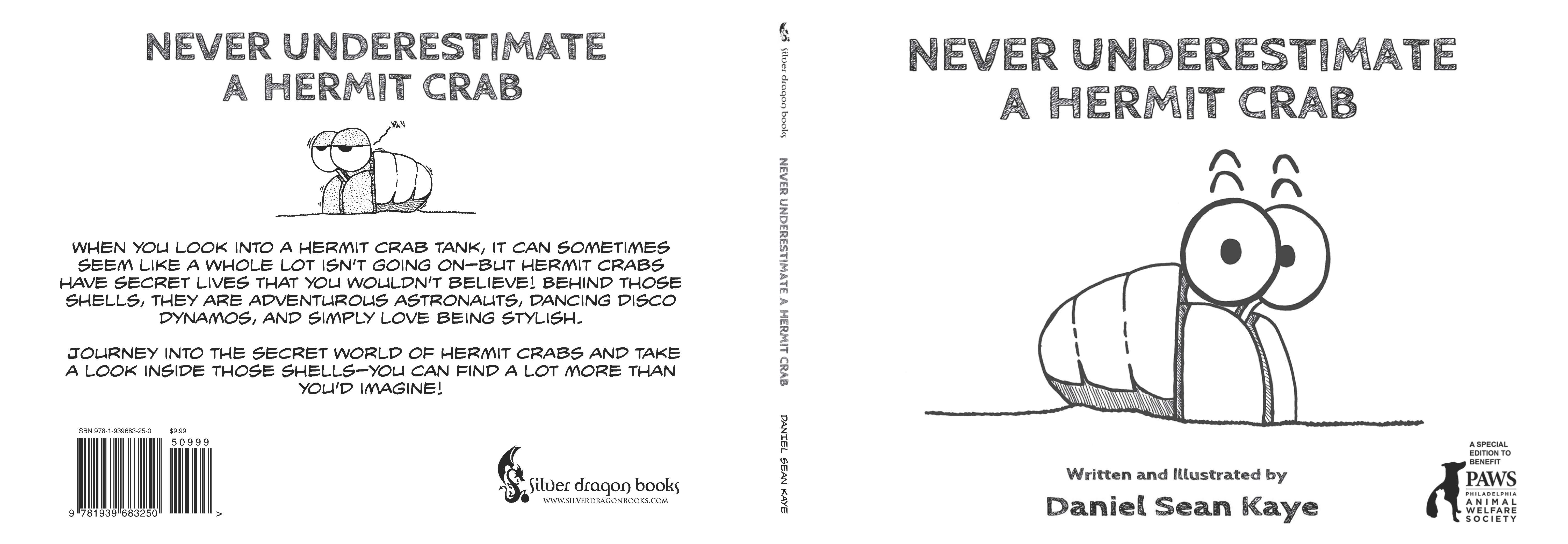 Never Underestimate A Hermit Crab  Image: Silver Dragon Books