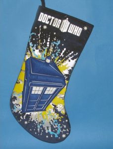 TARDIS Stocking ~$10
