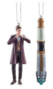 Matt Smith and Sonic Screwdriver Tree Ornaments ~$10