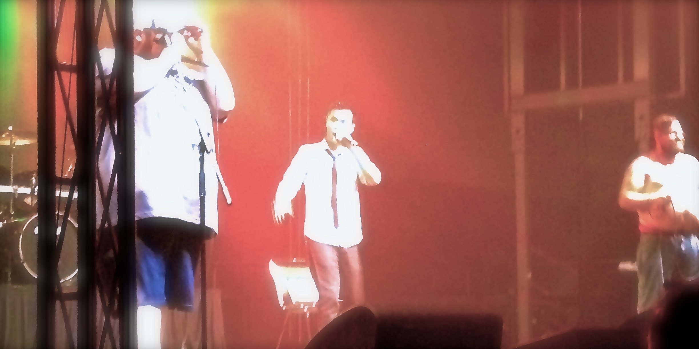 Beefy, Adam WarRock and Jesse Dangerously perform