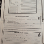 Alien Creature Log