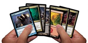 An opening hand of 7 cards. Image: Wizards of the Coast