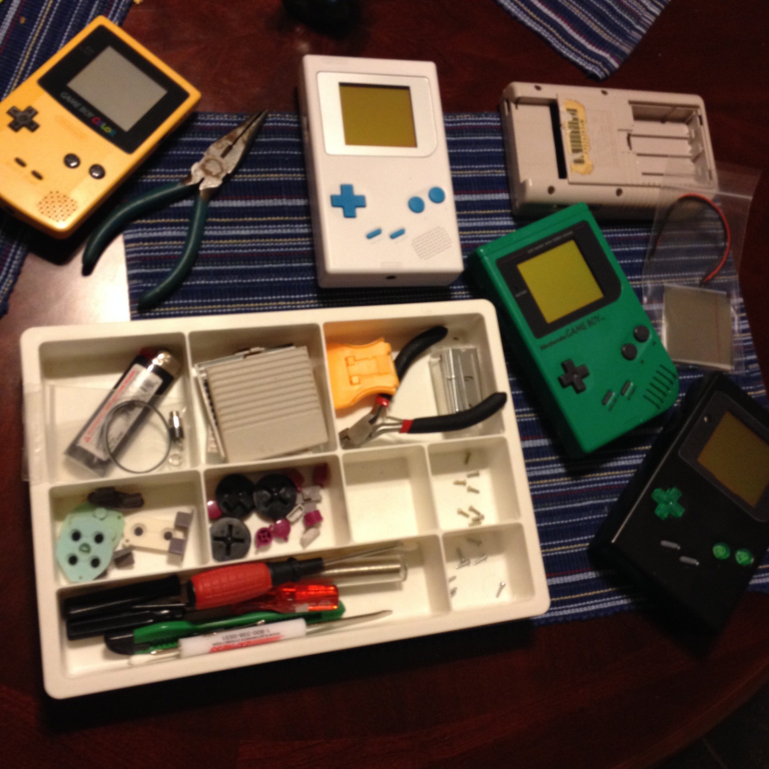 Cleaning up our workspace.