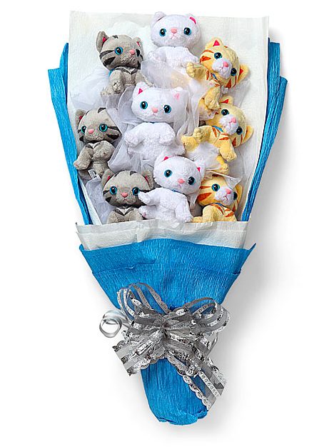 Kitten bouquet