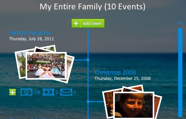The start of our LegacyBuilder timeline.