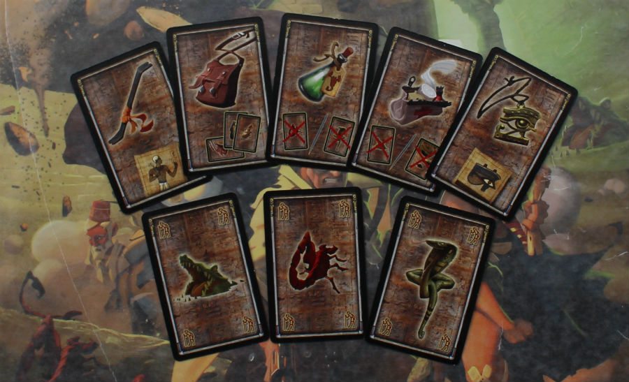Equipment Cards and Wound Cards