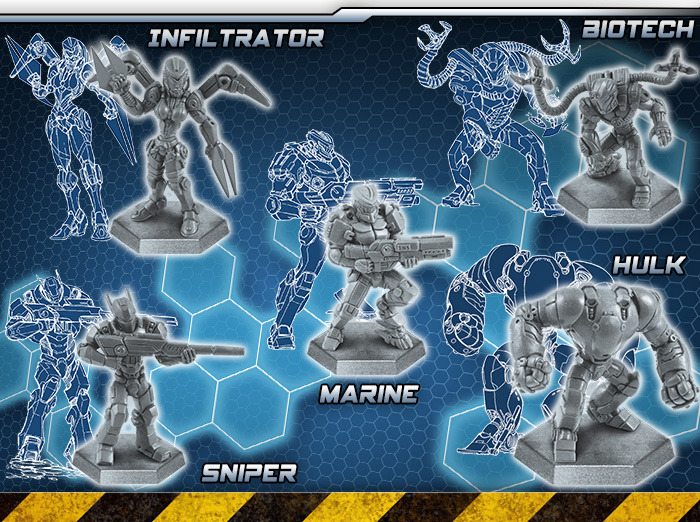 Galaxy Defenders expansion figures