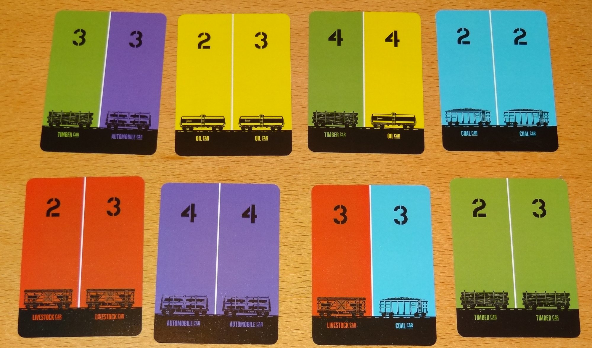 Yardmaster Express - Railcar cards