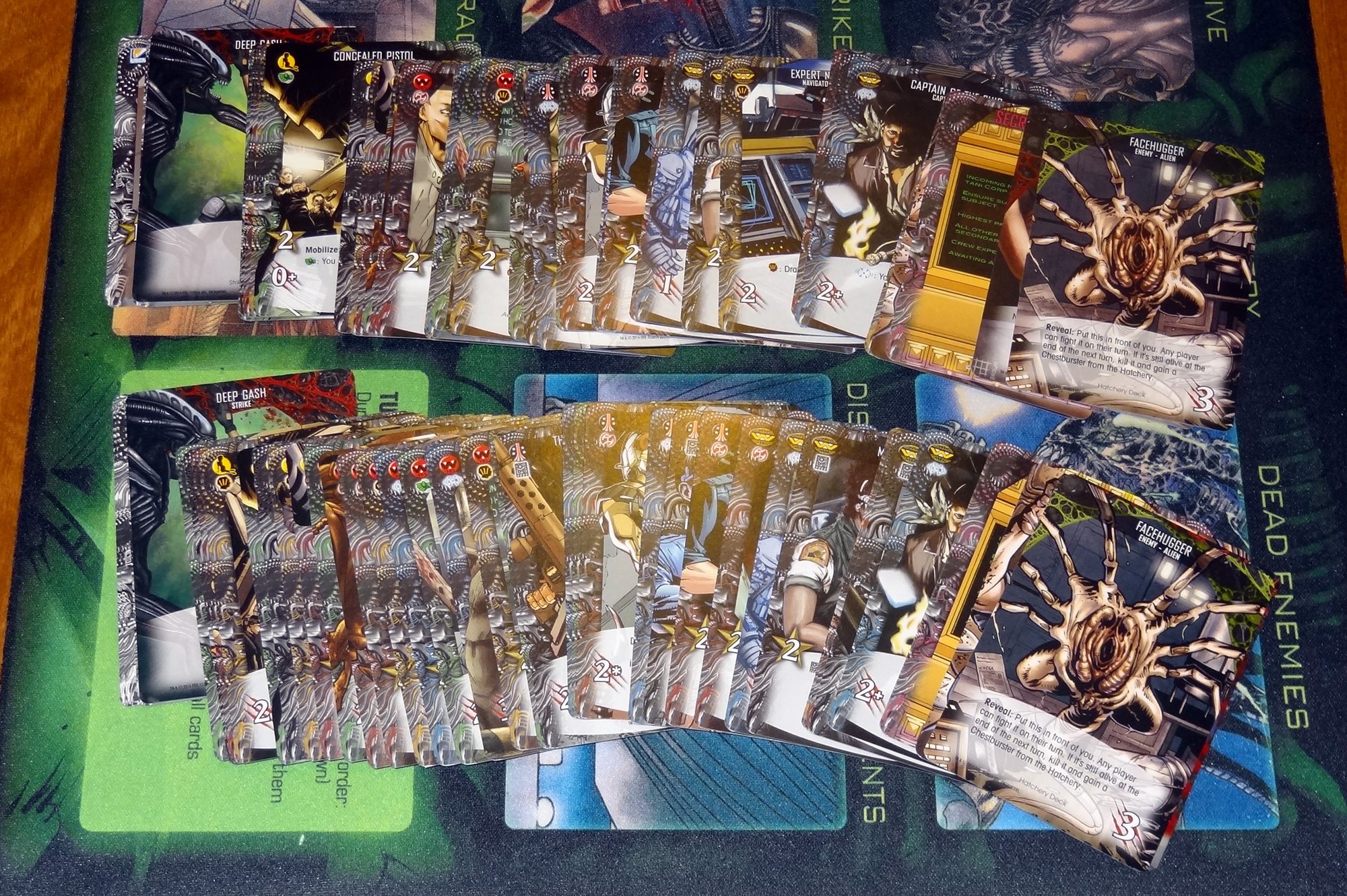 legendary encounters alien card sleeves Ryker main image 1