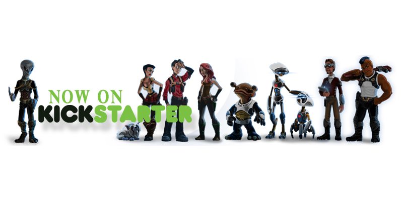 Now On Kickstarter banner