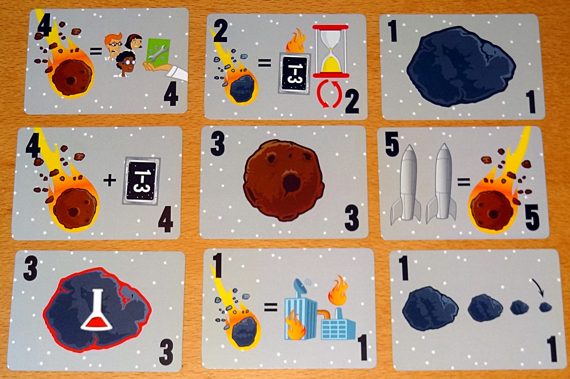 Meteor meteor cards