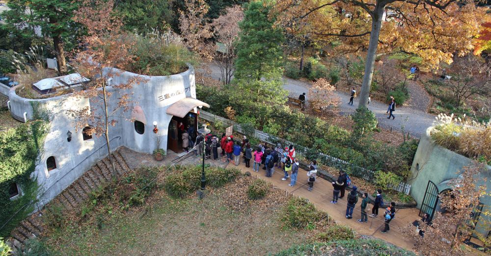 The Line at the Ghibli Museum The Line at the Ghibli Museum