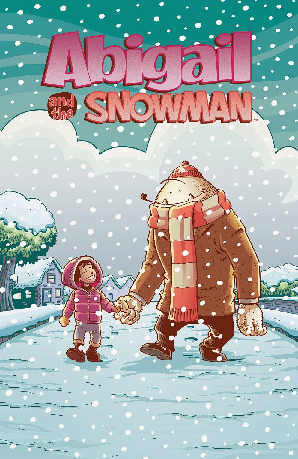Abigail and the Snowman  Image Copyright Kaboom!