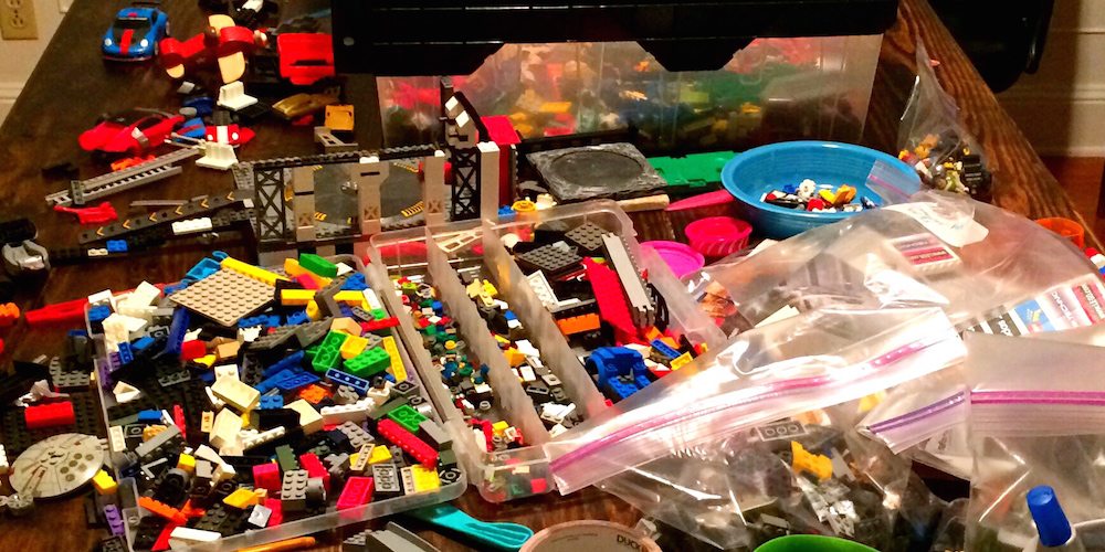 Lego mess