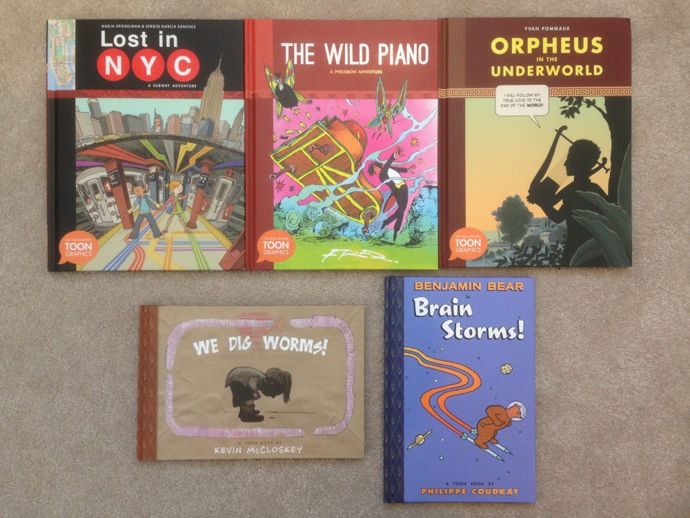 Toon Books Spring 2015 Lineup