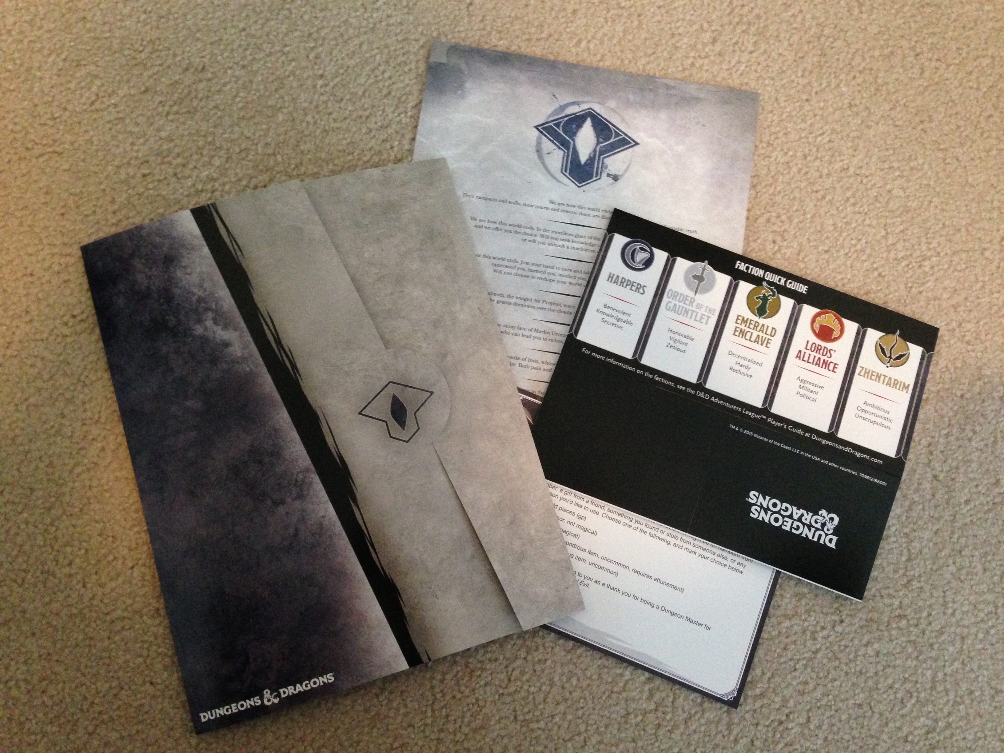 DM Folder Front