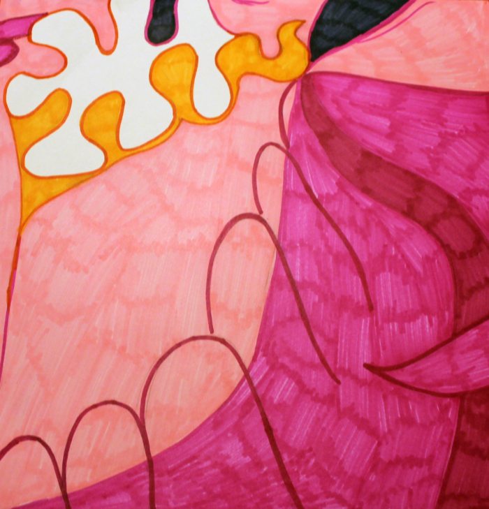 Draw from an up-close perspective. (image: Lisa Kay Tate) 