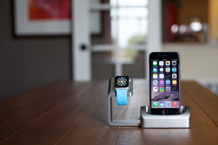 Front on Shot of Charging Stand