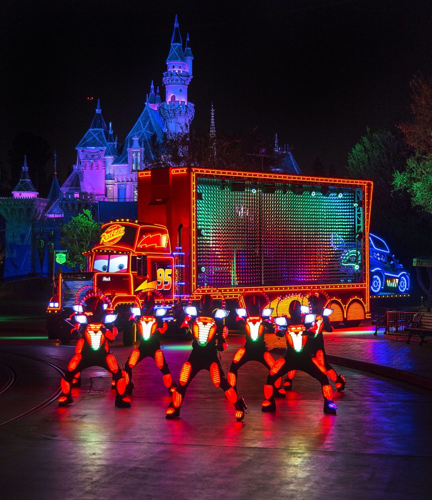 Paint the Night Parade at Disneyland