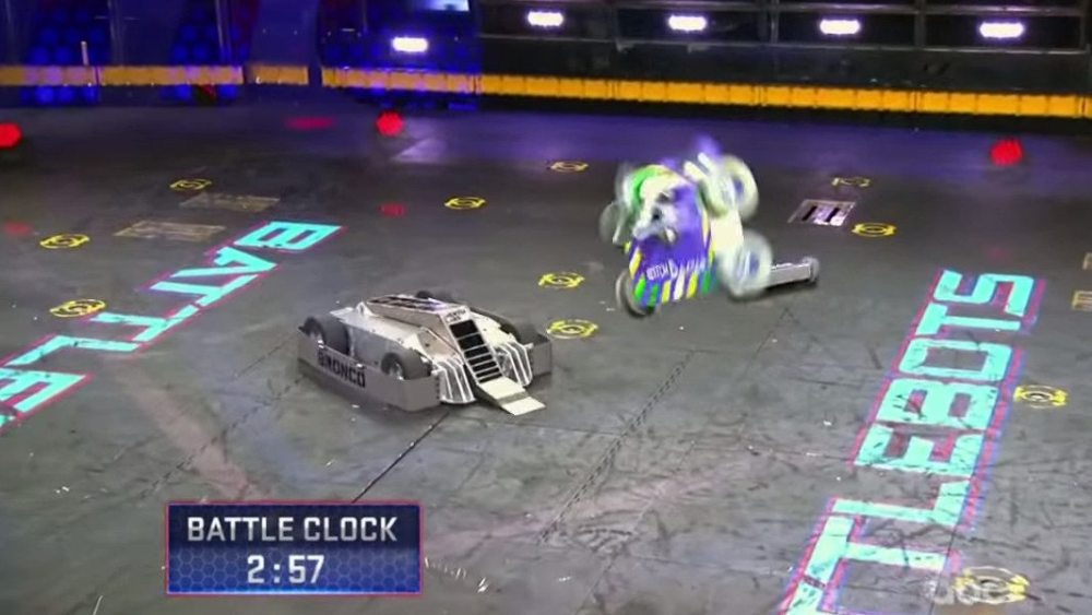 Less than 3 seconds into the match and Witch Doctor has to catch a flight.