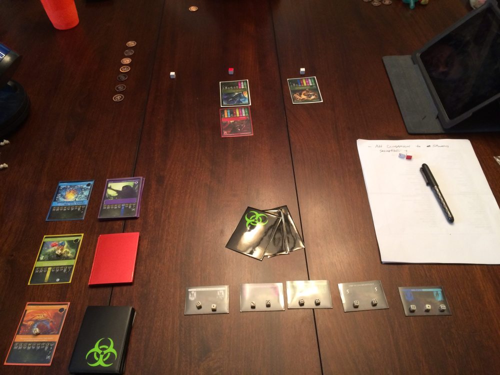 Playing 'Defenders of Soma' Photo by Gerry Tolbert