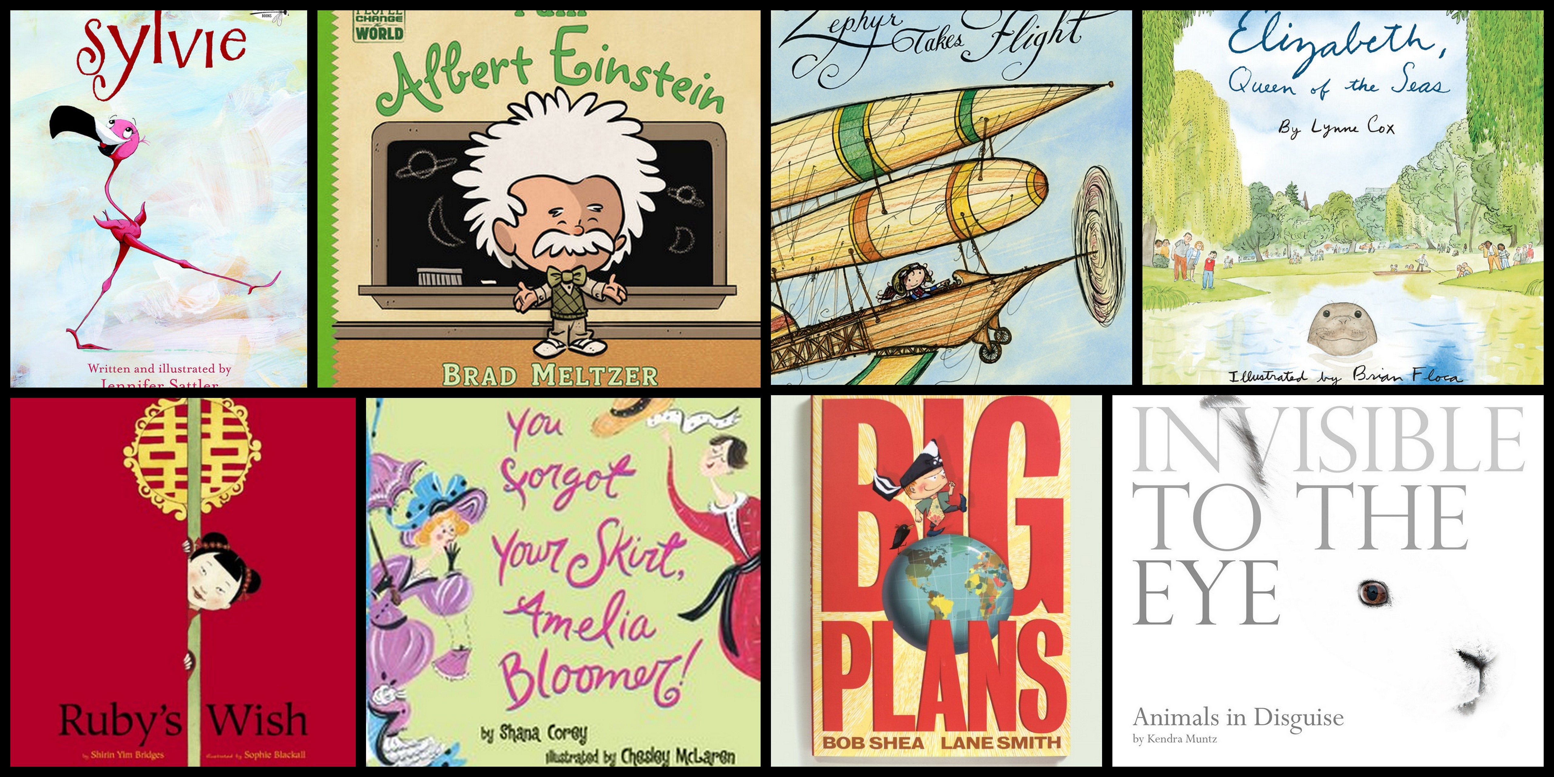 GeekMom Ariane shares her favorite picture books library finds recently.