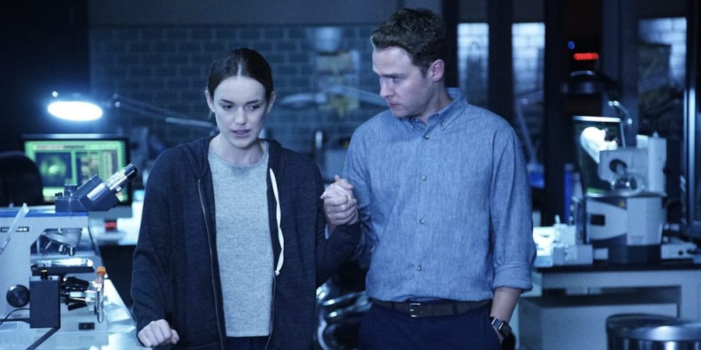 Adorable, until Simmons said she needed to go back. (Image via Marvel Entertainment/ABC)