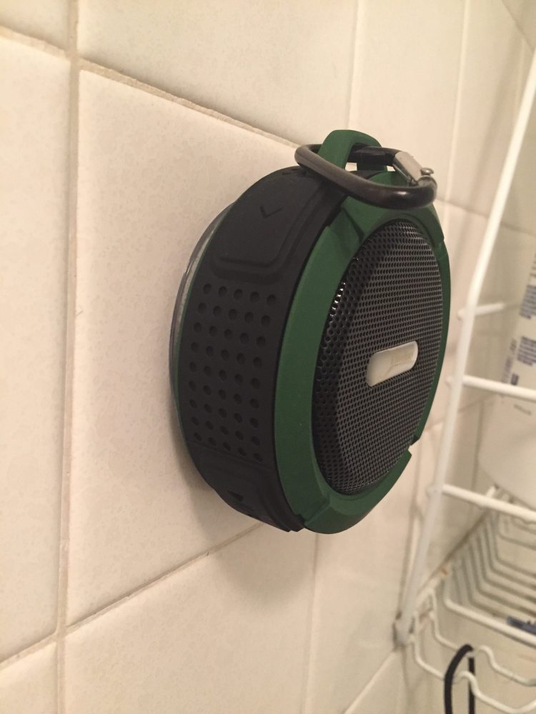 waterproof speaker side