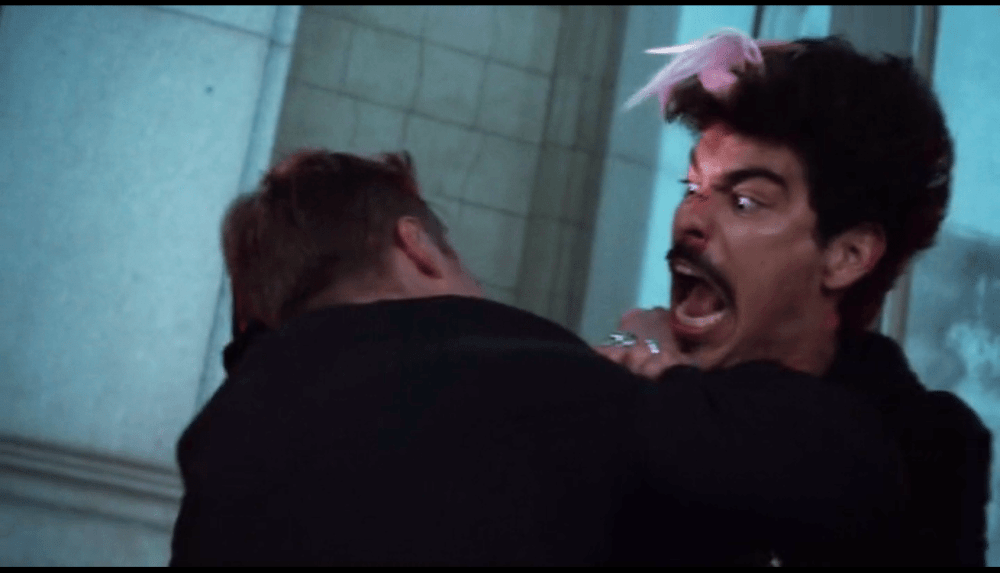 Ever seen a carnivorous flamingo? (Image via FOX)