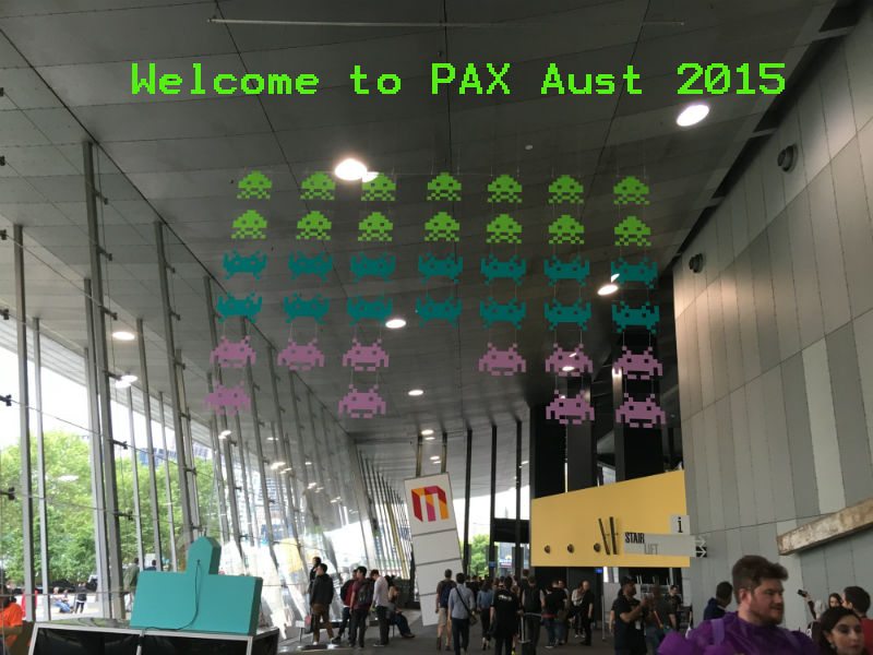 PAX Aus Space Invaders
