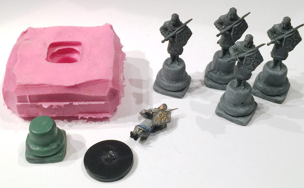 Statue mold.