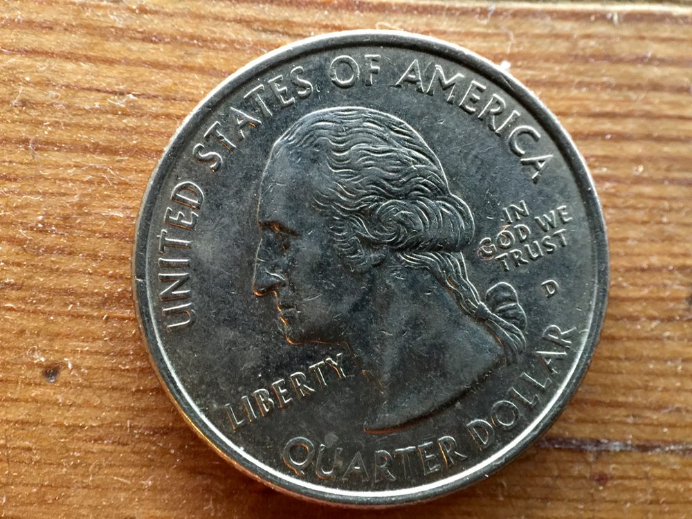 Photojojo Iris Macro shot of quarter
