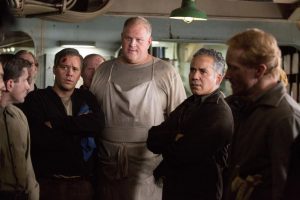 The crew of the Pendleton consider their options. Photo &copy; Disney