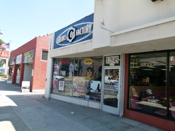 Comics Factory is my favorite comic shop. Tell 'em I sent you.