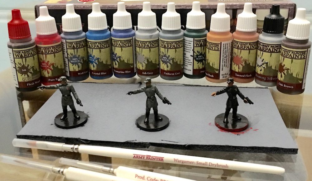 Post-dip with all the paints used (Photo by Anthony Karcz)