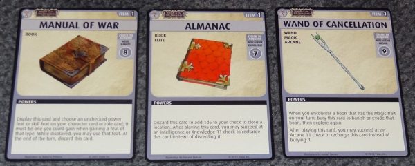 PACG Wrath 1 Items