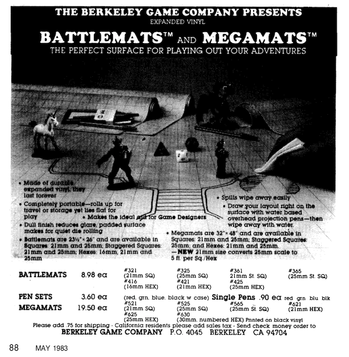Battlemats Megamats
